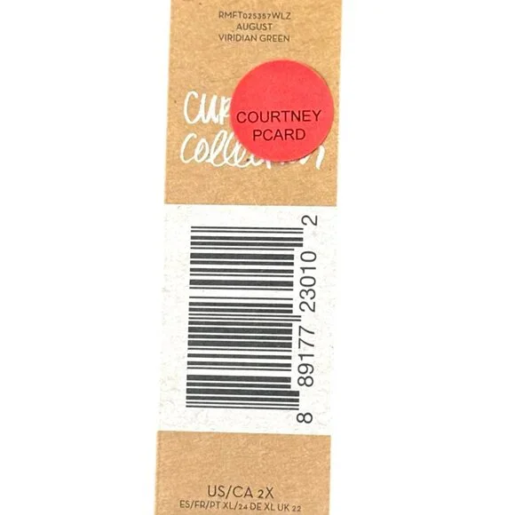 NWT RACHEL RACHEL ROY Flutter Split Sleeve Top 2X Plus Size Blouse Viridian Gree - Picture 8 of 8